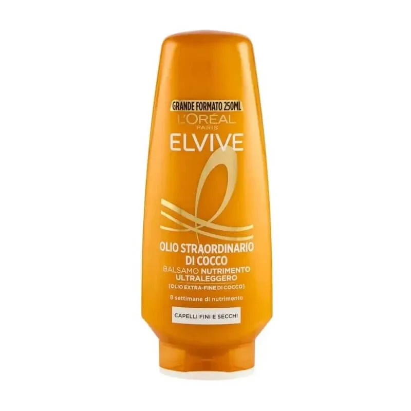 Ulei extraordinar de nucă de cocos Elvive - balsam hrănitor ușor 250 ml — preț și oferte
