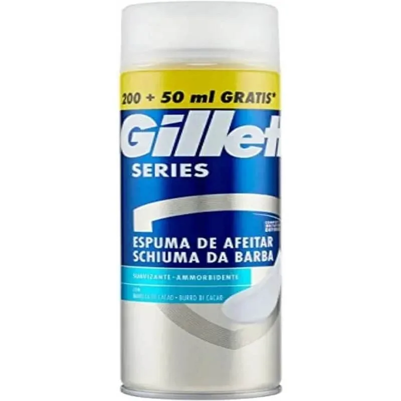 Seria Gillette - spumă de ras cu unt de cacao 250 ml — preț și oferte