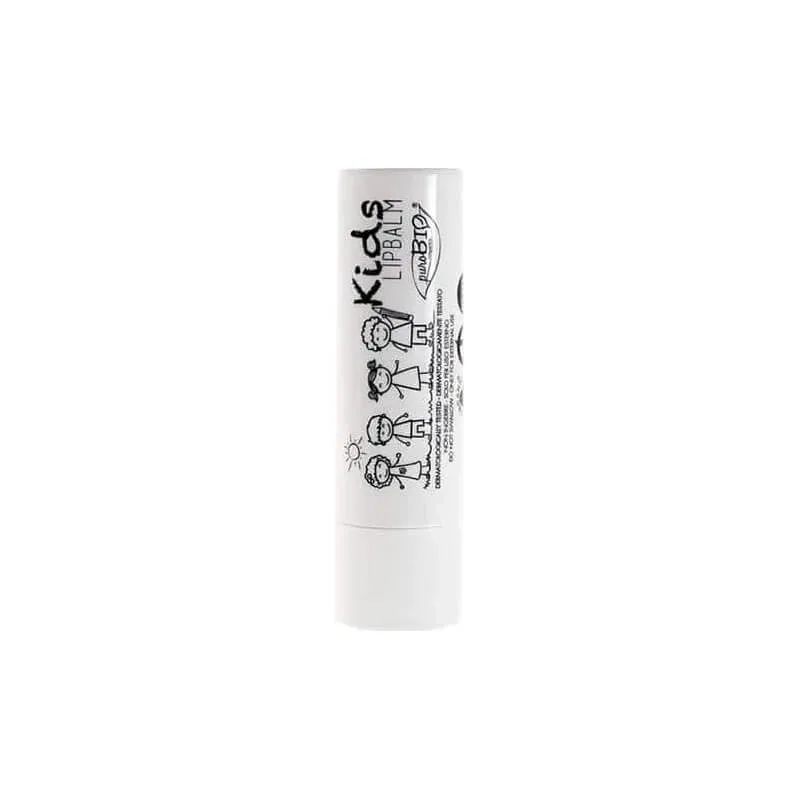 Purobio lipbalm kids - balsam de buze pentru copii cu aromă de floare de zahăr 5 ml — preț și oferte