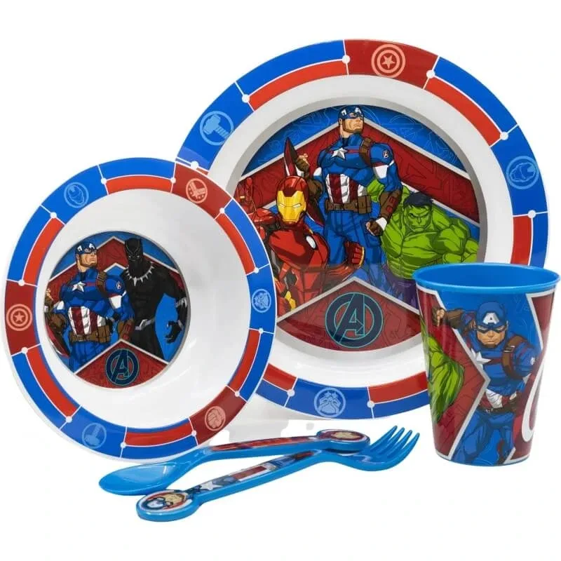 Set de veselă Stor din 5 piese cu decorațiuni Avengers — preț și oferte