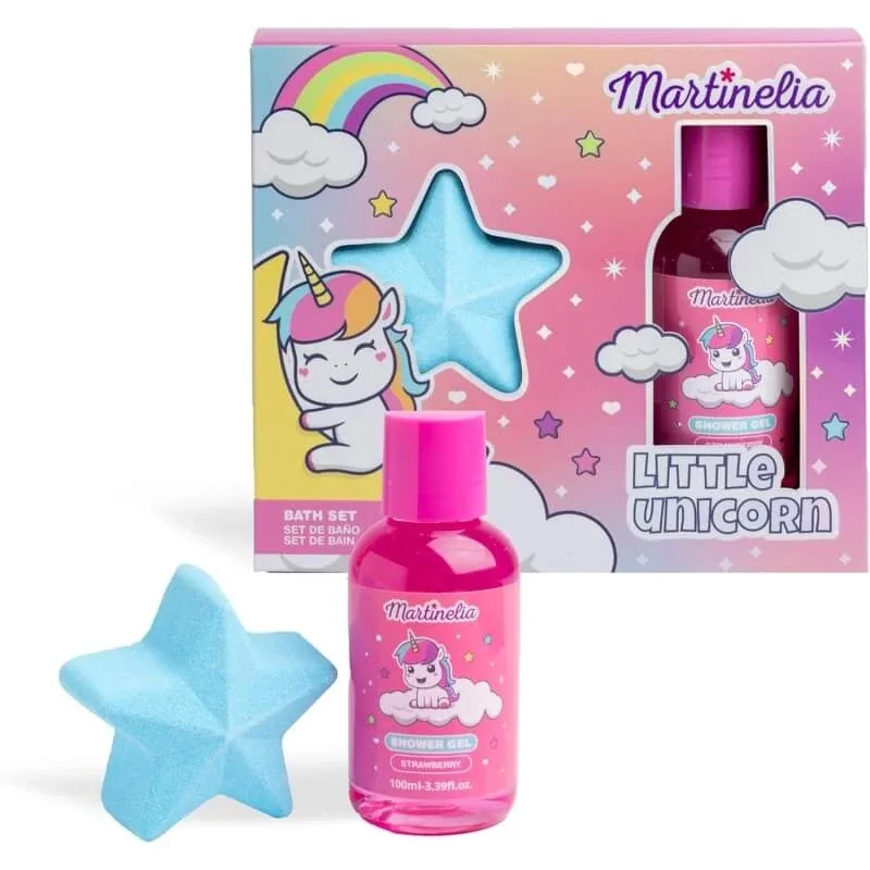 Martinelia Micul unicorn set de baie - gel de duș + bombă de baie — preț și oferte
