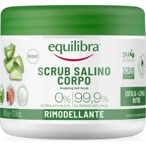 Equilibra exfoliant de corp remodelant cu sare 600 g