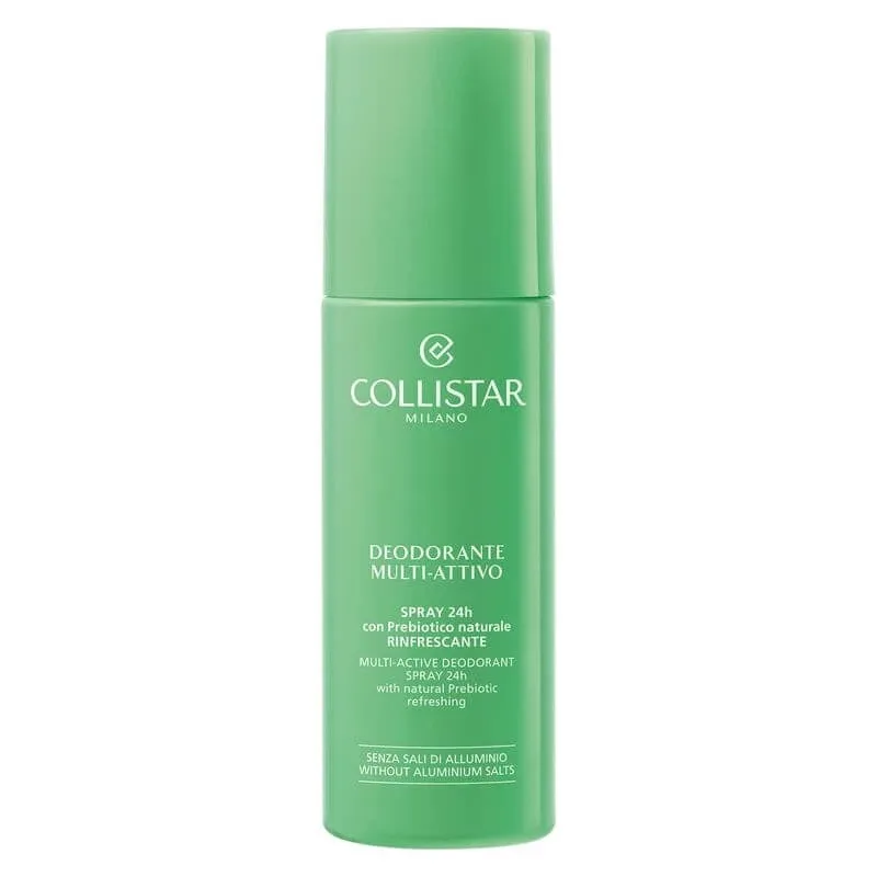 Collistar deodorant multi-activ - spray răcoritor 24h cu prebiotic natural 100 ml — preț și oferte