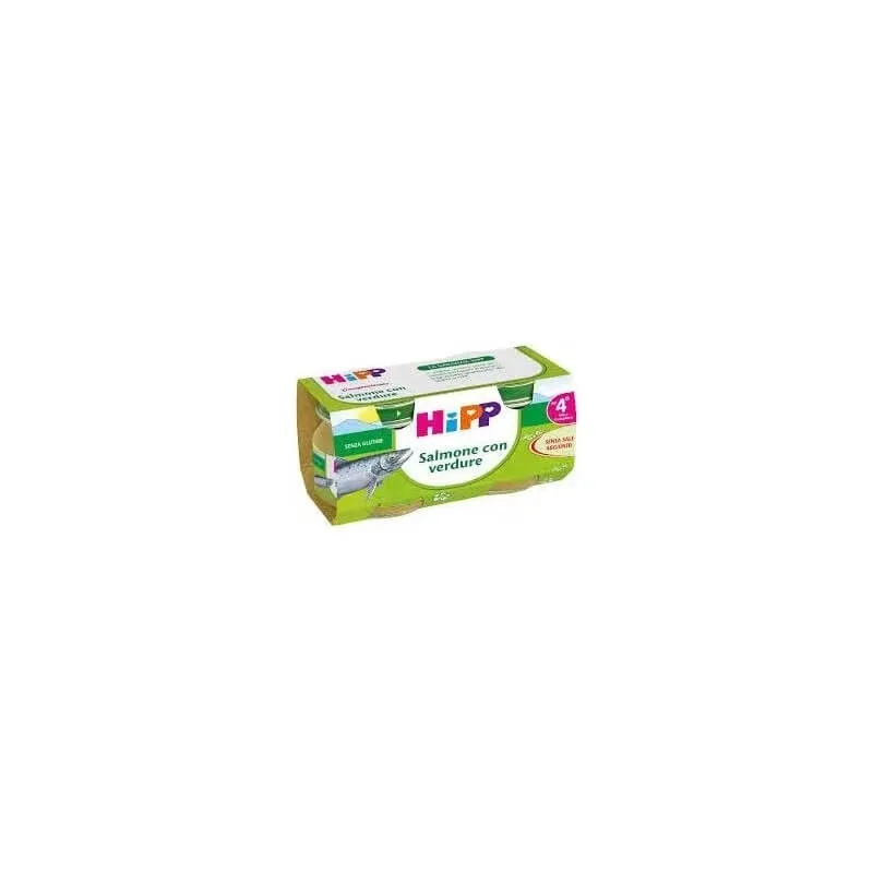 Hipp somon omogenizat și legume - 2 x 80 g — preț și oferte