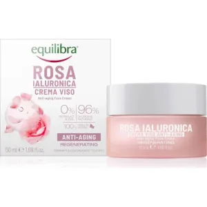 Equilibra Hyaluronic Rose - cremă de față anti-îmbătrânire 50 ml