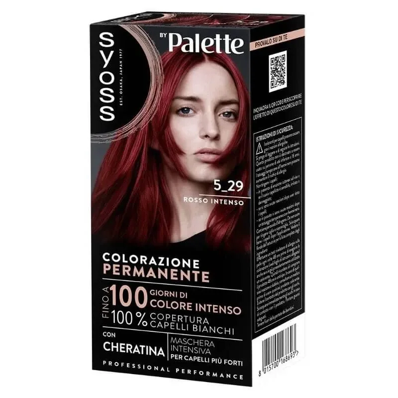 Syoss Palette - colorant permanent 5-29 roșu intens — preț și oferte