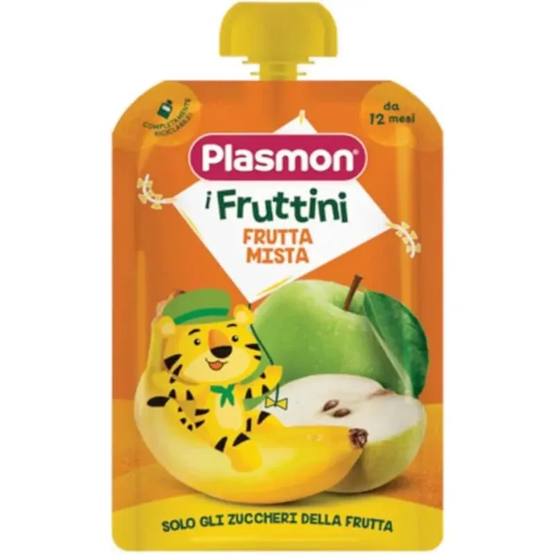 Plasmon i fruttini fructe mixte - gustare pentru sugari 160 g — preț și oferte