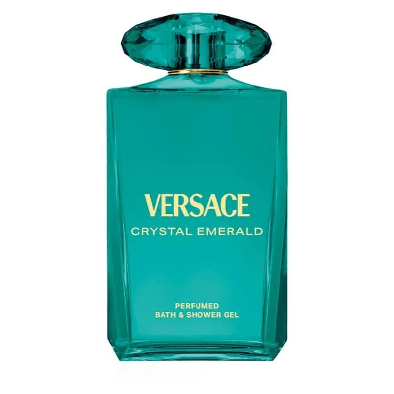 Versace Crystal emerald - gel de duș parfumat pentru femei 200 ml — preț și oferte
