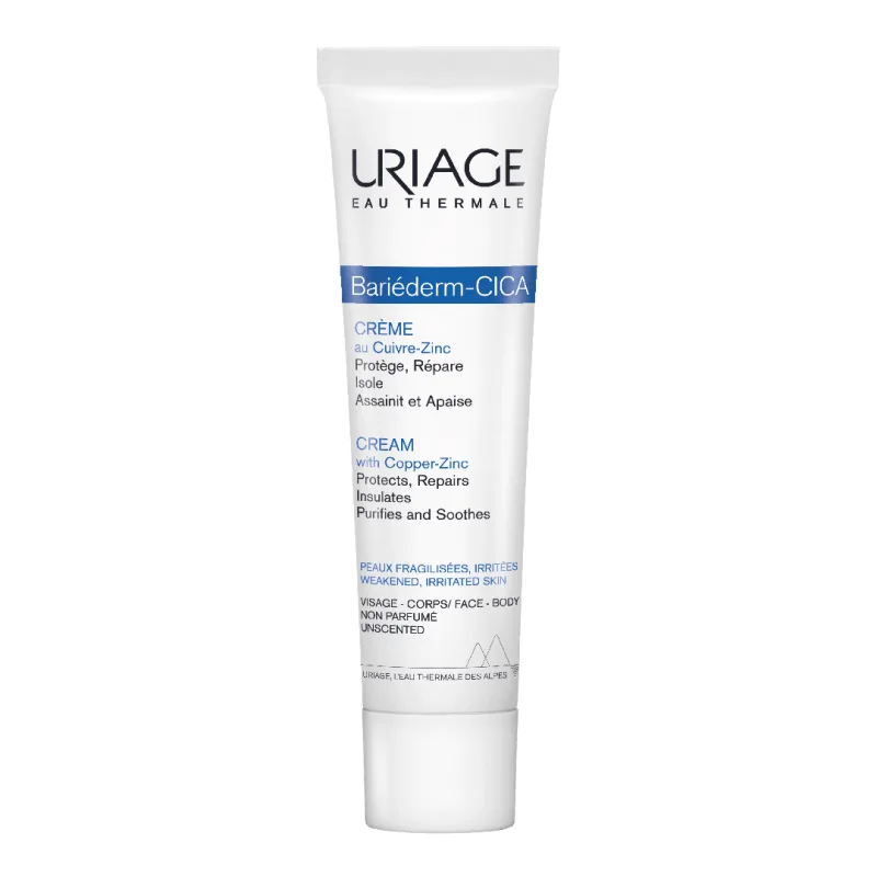 Crema reparatoare cu Zinc, Bariederm Cica, 40 ml, Uriage — preț și oferte