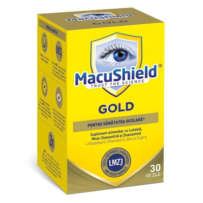 MacuShield Gold, Macu Vision Europe | 90 comprimate — preț și oferte
