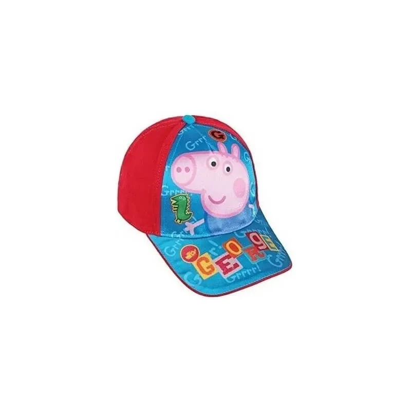 Peppa Pig George pălărie de baseball cu vizor dimensiunea 50-52 reglabil — preț și oferte