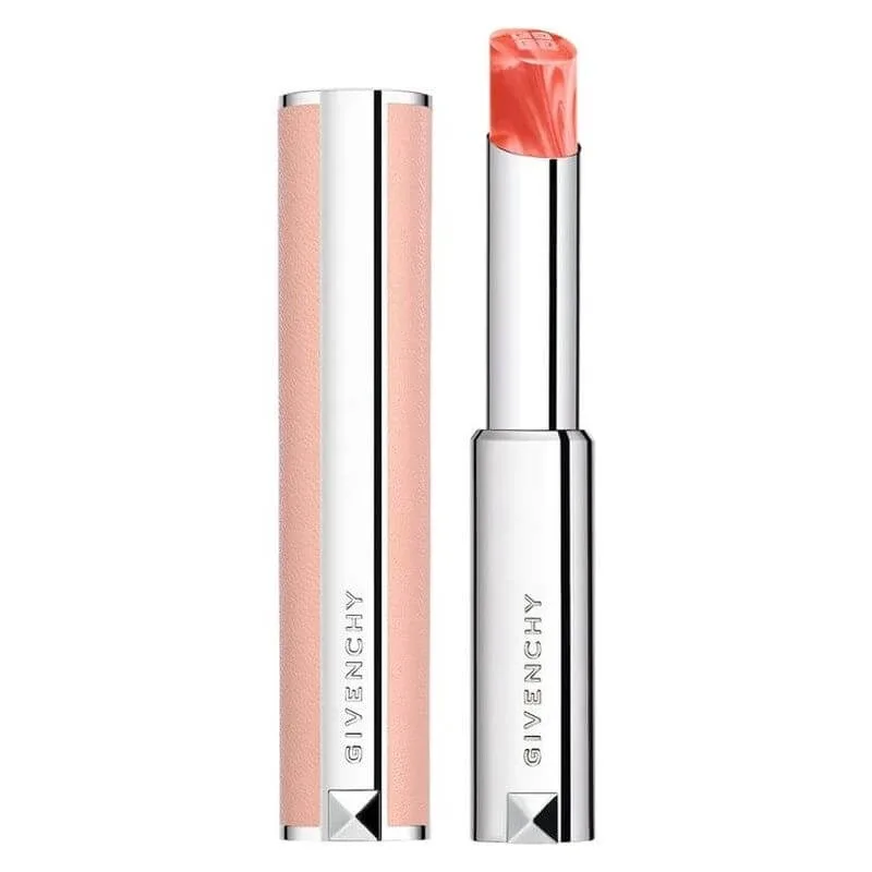 Balsam de buze Givenchy Rose perfecto - balsam de buze iluminator 3 în 1 nr. 304 roșu coral 3,5 g — preț și oferte