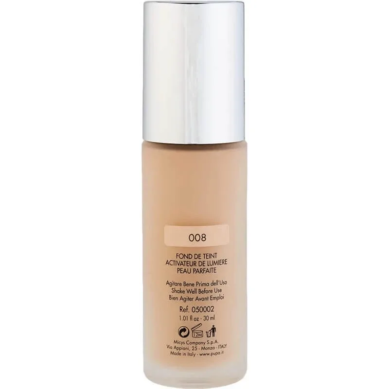 Pupa active light - fond de ten - nr. 008 porțelan foarte deschis — preț și oferte