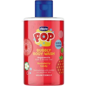 Chicco pop bubbly strawberry candy - gel de duș pentru copii 300 ml