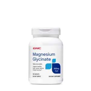 Magnesium Glycinate 200 mg, GNC | 120 cps