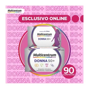 Multicentrum woman 50+ - supliment de vitamine și minerale 3 flacoane a 30 de comprimate