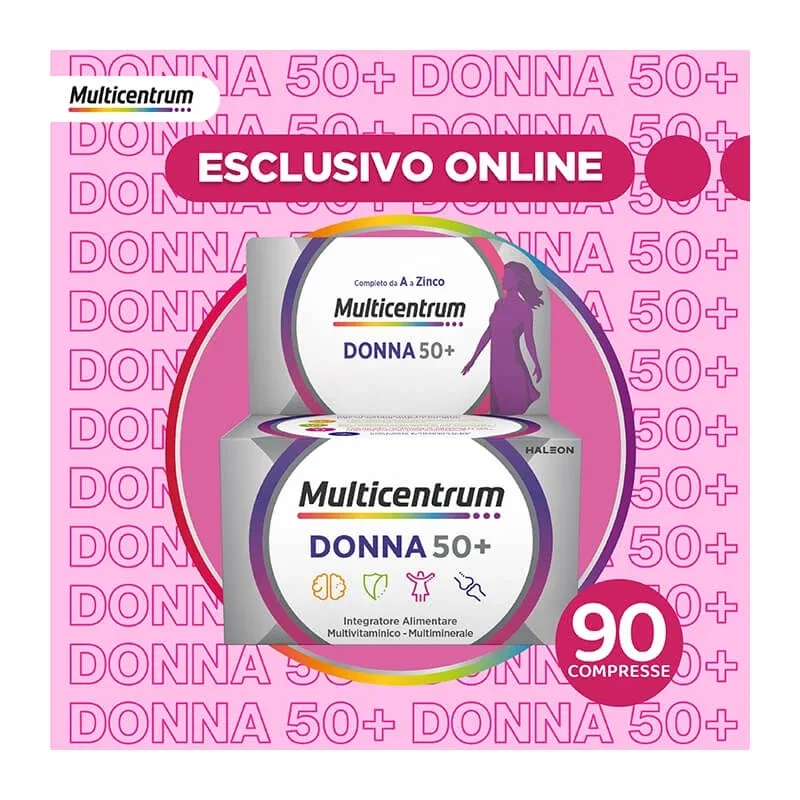 Multicentrum woman 50+ - supliment de vitamine și minerale 3 flacoane a 30 de comprimate — preț și oferte