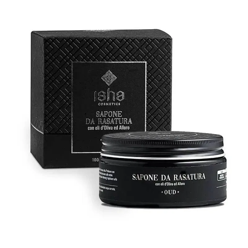 Săpun de bărbierit Isha cu uleiuri de măsline și laur 100 g — preț și oferte