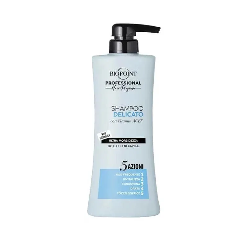 Biopoint Șampon delicat cu vitamine pentru toate tipurile de păr 400 ml — preț și oferte