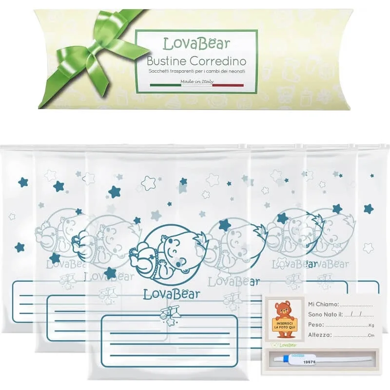 Lovabear 6 pliculețe baby blue (pachet deteriorat) — preț și oferte