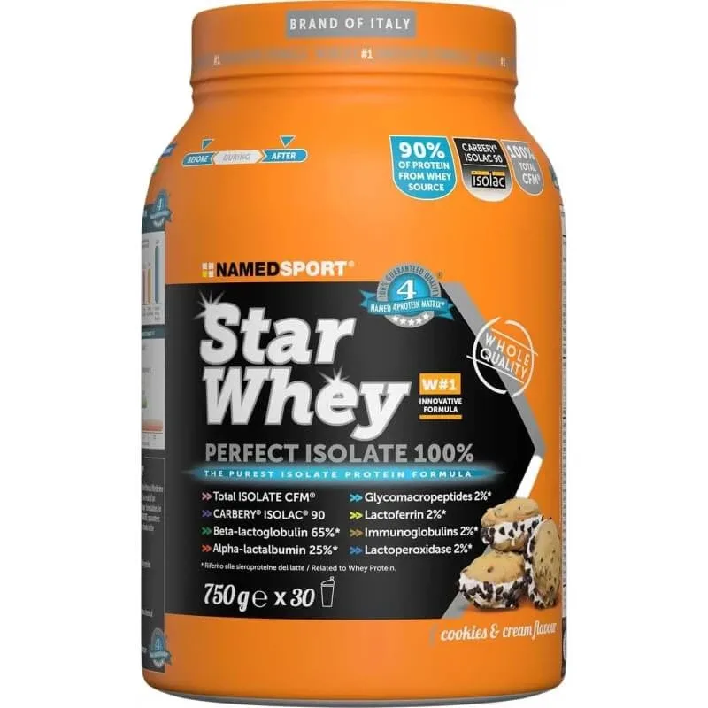 Star whey 750 g cookie-uri &amp; aromă de cremă - pulbere de proteine — preț și oferte