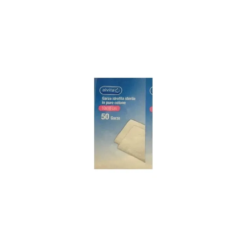 Alvita tifon steril hidrofil din bumbac pur - 50 tifoane 10 x 10 cm — preț și oferte