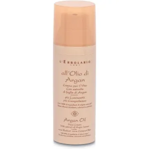 L'erbolario Cremă de față cu ulei de argan hrănitor și compactor 50 ml