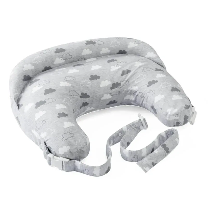 Chicco boppy deluxe clouds - pernă ergonomică de alăptare gri — preț și oferte