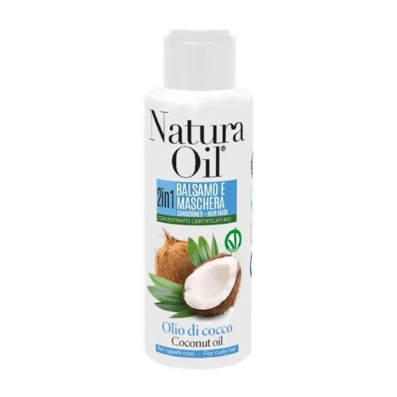 Natura oil Balsam și mască cu ulei de cocos 2în1 pentru păr moale și mătăsos 100 ml — preț și oferte