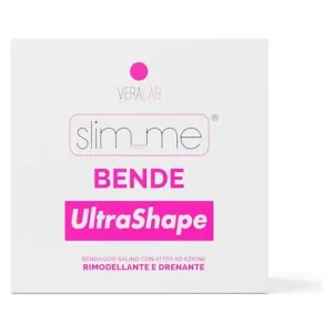 Veralab Slim_me bandaje ultrashape - 4 bandaje drenante saline de remodelare