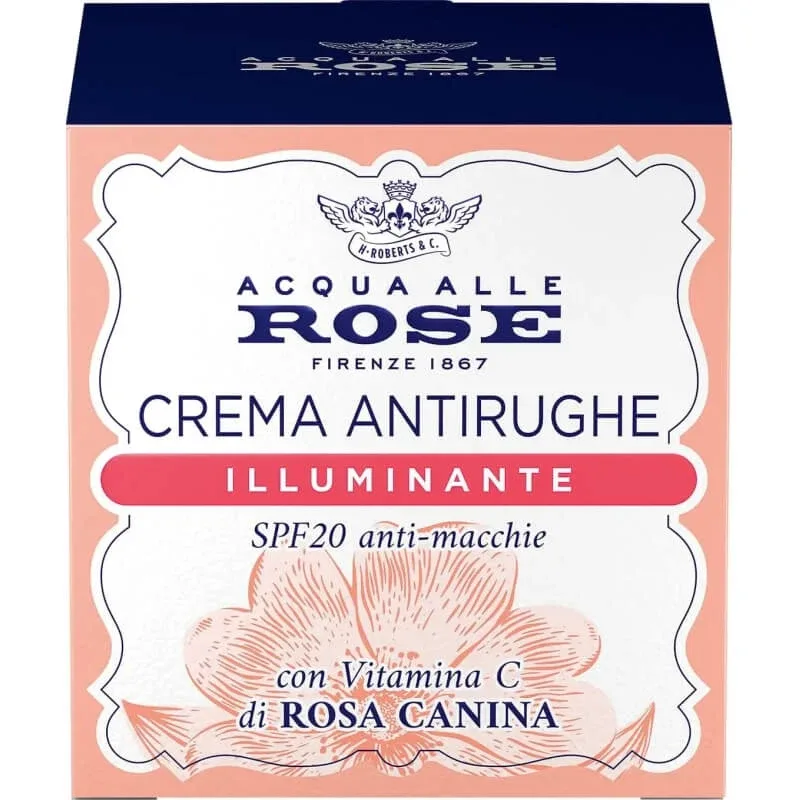 Apă de trandafiri iluminatoare - cremă antirid spf20 50 ml — preț și oferte
