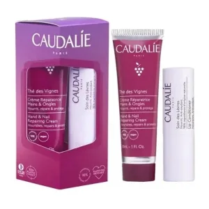 Set duo pentru mâini și buze Caudalie Thé des vignes - cremă de mâini 30 ml + lip stick 4,5 ml