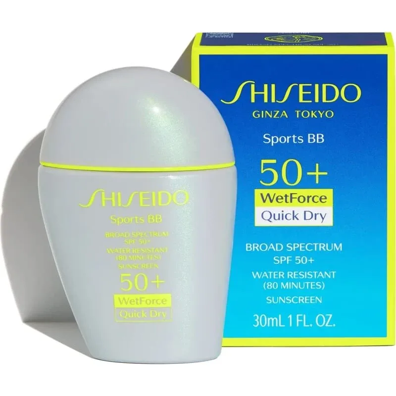Shiseido Facial sun cream 50+ spf sport bb cream protecție foarte ridicată 30 - închis — preț și oferte
