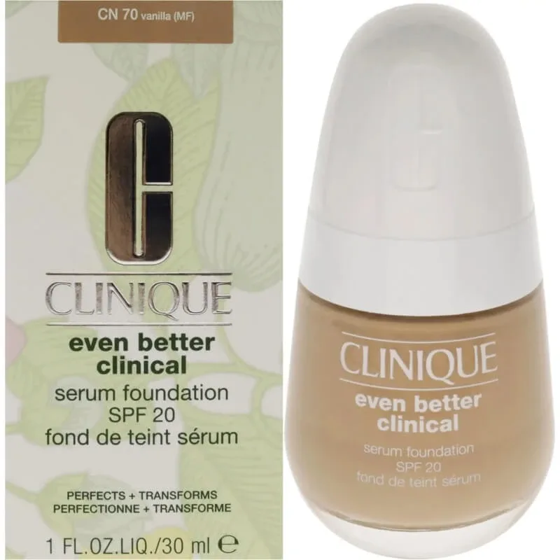 Clinique even better clinical serum spf 20 - fond de ten - nr. cn70 vanilie — preț și oferte