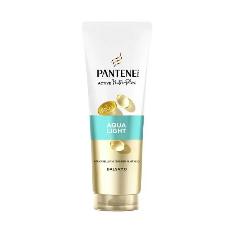 Pantene aqua light - balsam pentru păr fin, gras 200 ml — preț și oferte