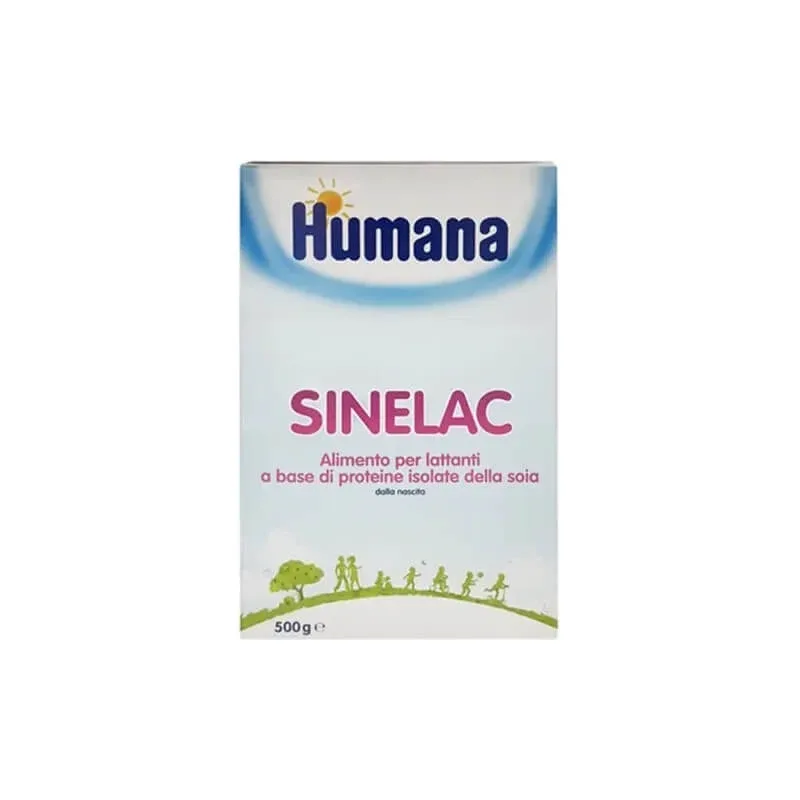 Humana sinelac - hrană pe bază de soia pentru bebeluși 500 g — preț și oferte