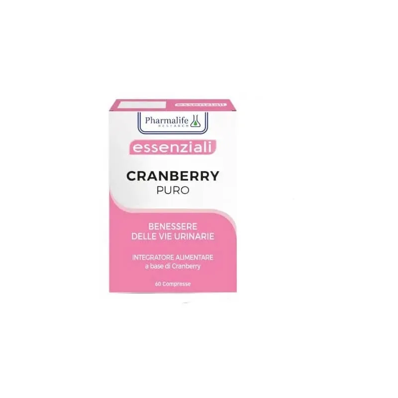 Cranberry pure 60 comprimate - supliment pentru bunăstarea tractului urinar — preț și oferte