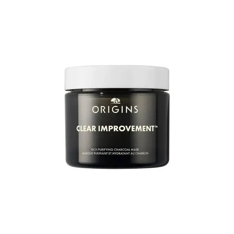 Origins Clear improvement - mască purificatoare bogată cu cărbune 75 ml — preț și oferte
