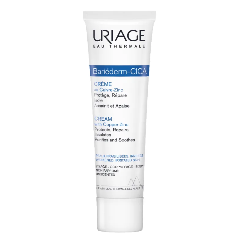 Crema reparatoare cu Zinc, Bariederm Cica, 100 ml, Uriage — preț și oferte
