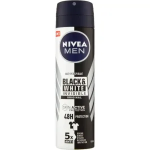 Nivea men invisible for black &amp; white original - deodorant spray 150 ml