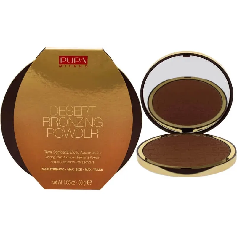 Pupa desert bronzing powder maxi - pudră compactă bronzantă nr. 03 — preț și oferte