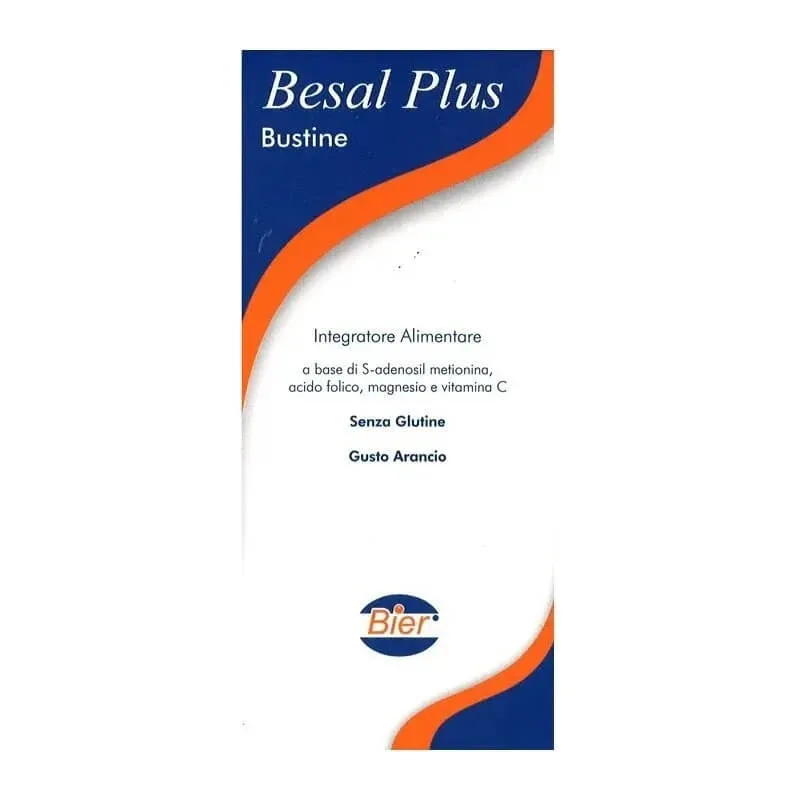 Besal plus 20 pliculețe aromă de portocale - supliment anti-fatiga — preț și oferte