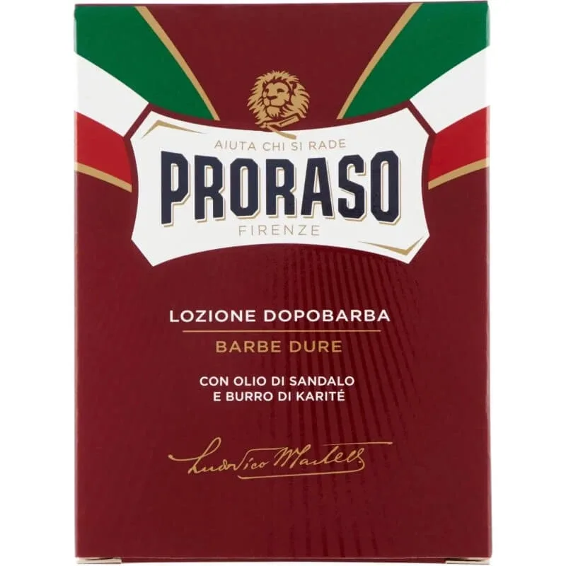 Proraso barbe dure - loțiune aftershave răcoritoare 100 ml — preț și oferte