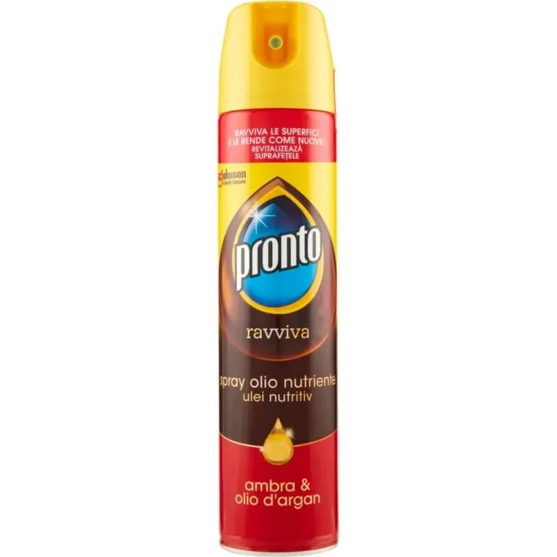 Pronto Spray ulei hrănitor - chihlimbar și ulei de argan 250 ml — preț și oferte