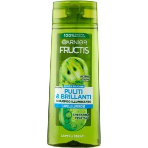 Garnier fructis clean &amp; shine - șampon iluminator 250 ml