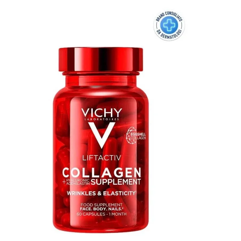 Vichy liftactive supliment de colagen - supliment pentru piele, păr și unghii 60 de capsule — preț și oferte