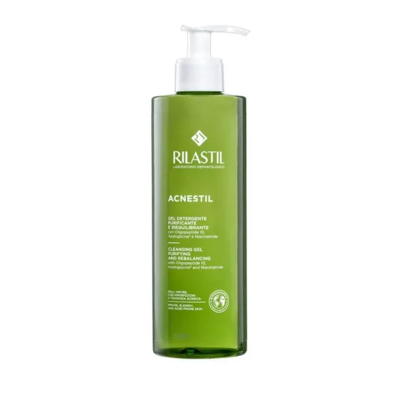 Institute ganassini Rilastil acnestil gel de curățare purifiant și echilibrant pentru ten gras și cu tendință acneică 500 ml — preț și oferte