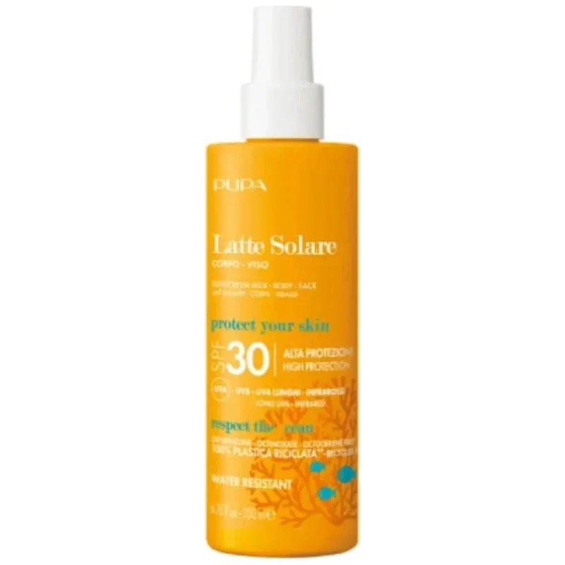 Pupa cremă solară 30 spf lapte de protecție ridicată pentru corp și față 200 ml — preț și oferte