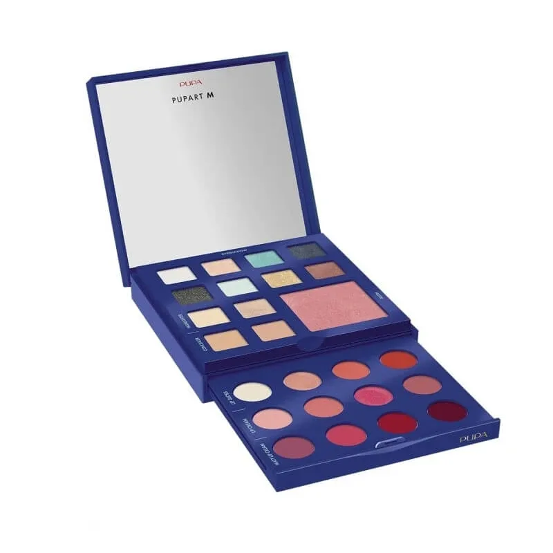 Pupa m - trousse no.004 albastru (ambalaj deteriorat) — preț și oferte