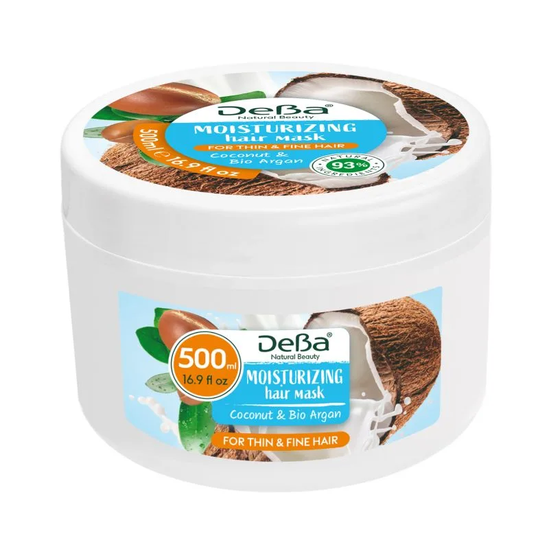 Masca de par hidratanta DEBA Natural Beauty, Rubella | 500 ml RUBELLA INFINITY — preț și oferte